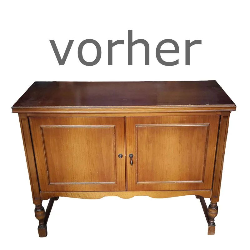 Umarbeitung Umgestaltung Phonoschrank vorher Recycling + Upcycling = nachhaltige individuelle Möbel aus Leipzig